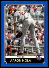 Aaron Nola [Blue] #47 Baseball Cards 2020 Topps Big League Prices