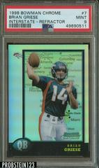 Brian Griese [Interstate Refractors] #7 Football Cards 1998 Bowman Chrome Prices