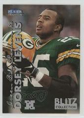 Dorsey Levens [Blitz Collection] #230BC Football Cards 1999 Fleer Prices