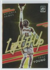 Trae Young [Red] #3 Basketball Cards 2021 Panini Donruss Optic Light It Up Prices