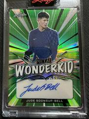 Jude Soonsup Bell [Prismatic Green] #WK-JSB Soccer Cards 2022 Leaf Metal Wonderkid Autographs Prices