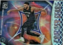 Karl Anthony Towns [Holo] Basketball Cards 2019 Panini Donruss Optic Fantasy Stars Prices