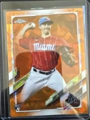 Cody Poteet [Orange] Baseball Cards 2021 Topps Chrome Update Sapphire Prices
