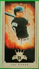 Cal Ripken Jr. [Mini Material Framed] #22 Baseball Cards 2015 Panini Diamond Kings Prices