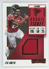 Ito Smith #RTS-33 Football Cards 2018 Panini Contenders Rookie Ticket Swatches Prices