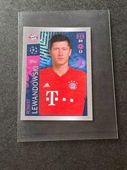 Robert Lewandowski Soccer Cards 2019 Topps UEFA Champions League Stickers Prices