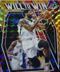 Kyrie Irving [Reactive Yellow] Basketball Cards 2020 Panini Mosaic Will to Win Prices