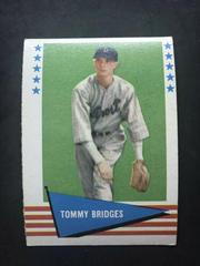 Tommy Bridges #95 Baseball Cards 1961 Fleer Prices