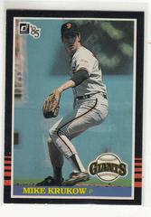Mike Krukow Baseball Cards 1985 Donruss Prices