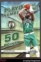 Jaylen Brown Basketball Cards 2021 Panini Contenders Optic Playing the Numbers Game Prices