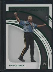 Big Boss Man [Green] #68 Wrestling Cards 2022 Panini Immaculate WWE Prices