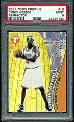 Chris Webber Refractor Basketball Cards 2001 Topps Pristine Prices