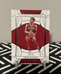 Trae Young #13 Basketball Cards 2022 Panini National Treasures Collegiate Prices