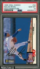 Nolan Ryan [Gold Signature] #52 Baseball Cards 1995 Collector's Choice Prices