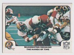 Washington Redskins [The Hand of Time] Football Cards 1977 Fleer Team Action Prices