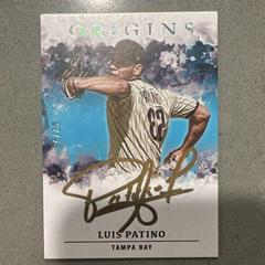 Luis Patino [Gold Ink] #OASI-LP Baseball Cards 2021 Panini Chronicles Origins Autographs Prices