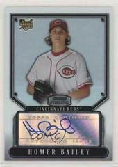 Homer Bailey [Autograph] Baseball Cards 2007 Bowman Sterling Prices