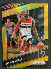 John Wall [Gold Prizm] #5 Basketball Cards 2016 Panini Prizm First Step Prices
