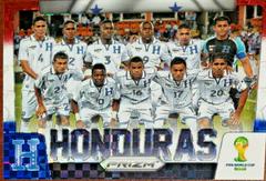 Honduras [Red White Blue Power Plaid] Soccer Cards 2014 Panini Prizm World Cup Team Photos Prices
