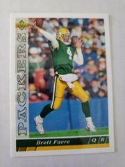 Brett Favre #360 Football Cards 1993 Upper Deck Prices