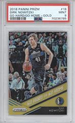 Dirk Nowitzki [Gold] Basketball Cards 2018 Panini Prizm Go Hard or Go Home Prices