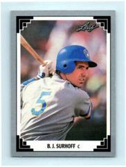B.J. Surhoff Baseball Cards 1991 Leaf Prices