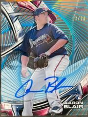 Aaron Blair [Sky Rainbow Diffractor] #HT-AB Baseball Cards 2016 Topps High Tek Autograph Prices
