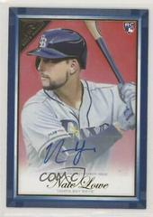 Nate Lowe [Autograph Blue] #2 Baseball Cards 2019 Topps Gallery Prices