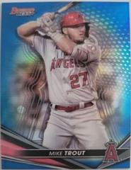 Mike Trout [Blue] #14 Baseball Cards 2022 Bowman's Best Prices