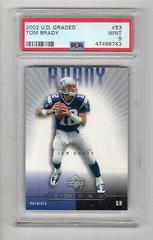 Tom Brady Football Cards 2002 Upper Deck Graded Prices