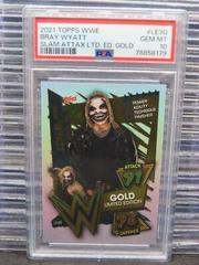 The Fiend' Bray Wyatt Wrestling Cards 2021 Topps Slam Attax WWE Limited Edition Gold Prices
