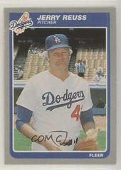 Jerry Reuss #380 Baseball Cards 1985 Fleer Prices