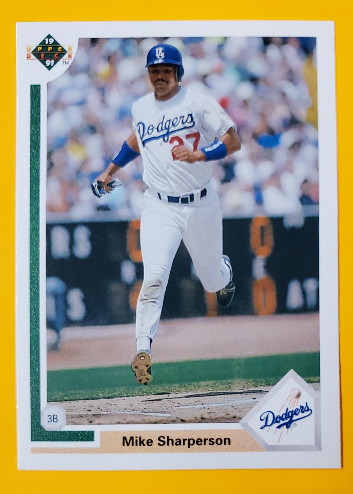 Mike Sharperson #598 Prices | 1991 Upper Deck | Baseball Cards