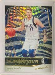 Luka Doncic #10 Basketball Cards 2019 Panini Revolution Supernova Prices