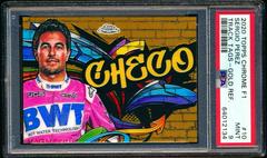 Sergio Perez [Gold] #TT-10 Racing Cards 2020 Topps Chrome Formula 1 Track Tags Prices