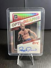 Royce Gracie [Holo] #OG-RGC Ufc Cards 2022 Panini Donruss Optic UFC Opti Graphs Prices