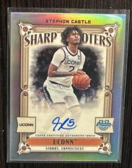 Stephon Castle #SSA-SC Basketball Cards 2023 Bowman Chrome University Sharp Shooters Autographs Prices