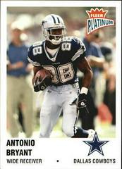 Antonio Bryant #112 Football Cards 2003 Fleer Platinum Prices