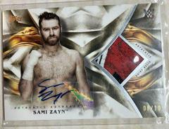 Sami Zayn [Gold] Wrestling Cards 2019 Topps WWE Undisputed Auto Relic Prices