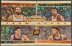 Cameron Johnson, Deandre Ayton, Devin Booker, Ricky Rubio #24 Basketball Cards 2019 Panini Contenders Team Quads Prices