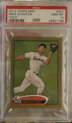 Mike Stanton [Gold] #567 Baseball Cards 2012 Topps Mini Prices