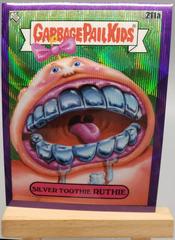 Silver Toothie RUTHIE [Purple Wave Refractor] #211a 2022 Garbage Pail Kids Chrome Prices