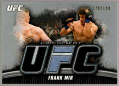 Frank Mir Ufc Cards 2010 Topps UFC Knockout Fight Mat Relic Prices