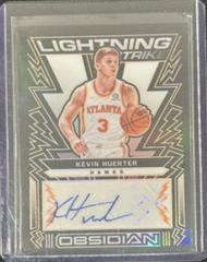 Kevin Huerter [Orange] Basketball Cards 2021 Panini Obsidian Lightning Strike Signatures Prices