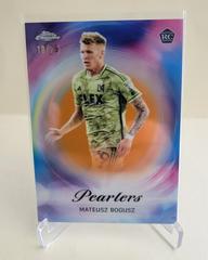 Mateusz Bogusz [Orange] #P-35 Soccer Cards 2023 Topps Chrome MLS Pearlers Prices