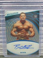 Batista [Lava] #AG-BTA Wrestling Cards 2023 Panini Revolution WWE Autograph Prices