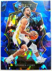 Stephen Curry [Blue Ice] #127 Basketball Cards 2022 Panini Select Prices
