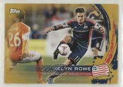 Kelyn Rowe [Gold] Soccer Cards 2014 Topps MLS Prices