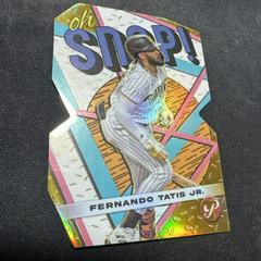 Fernando Tatis Jr. [Gold] #OS-1 Baseball Cards 2023 Topps Pristine Oh Snap Prices