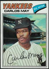Carlos May Baseball Cards 1977 Burger King Yankees Prices